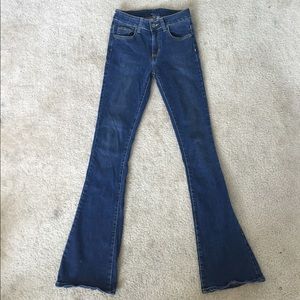 LF Carmar High rise flare jeans sz 26